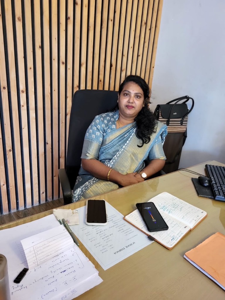 Mrs. K. Srilekha, Principal and Educational Trainer at Step Up Academy