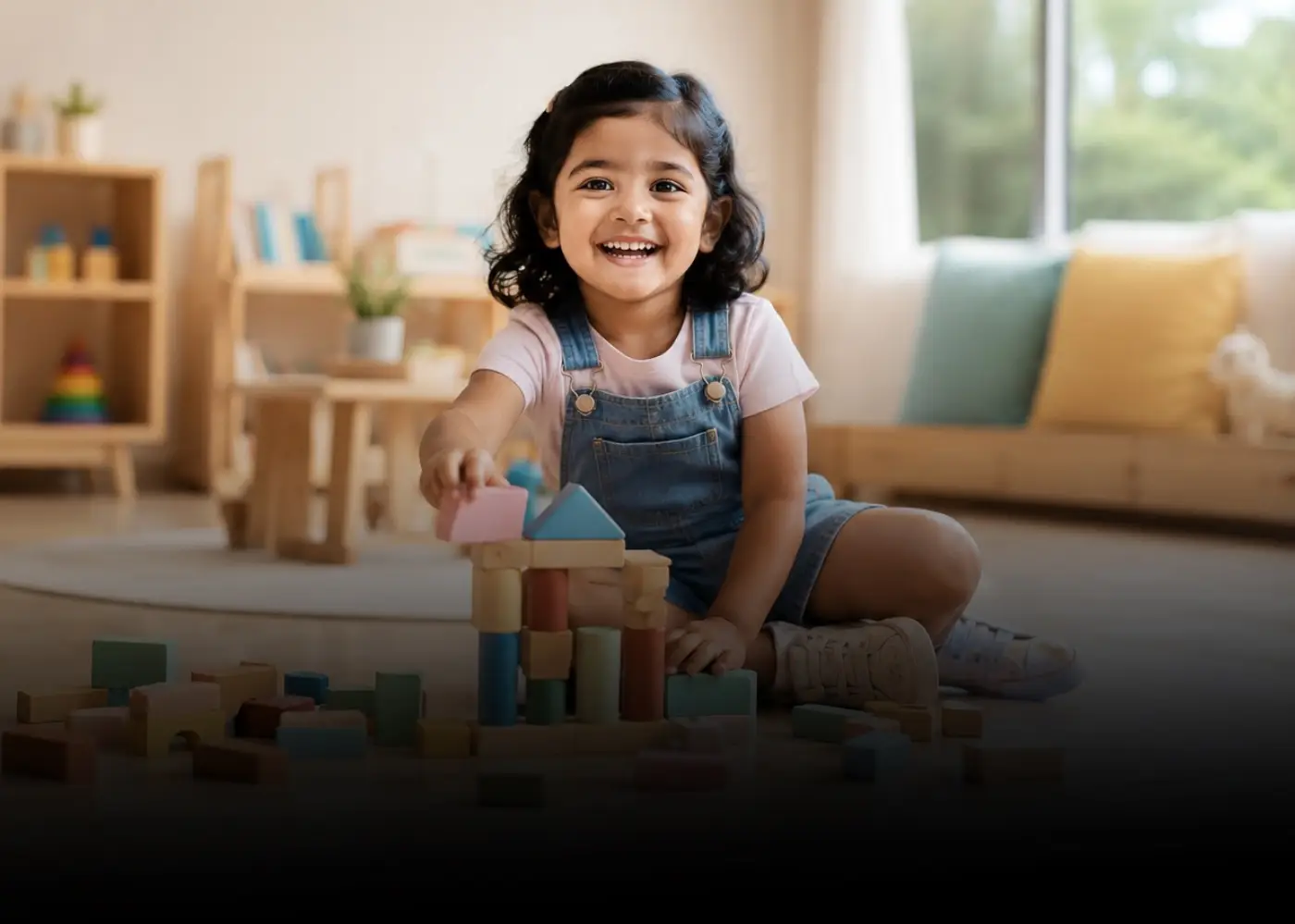 Children enjoying learning and play at Step Up Academy