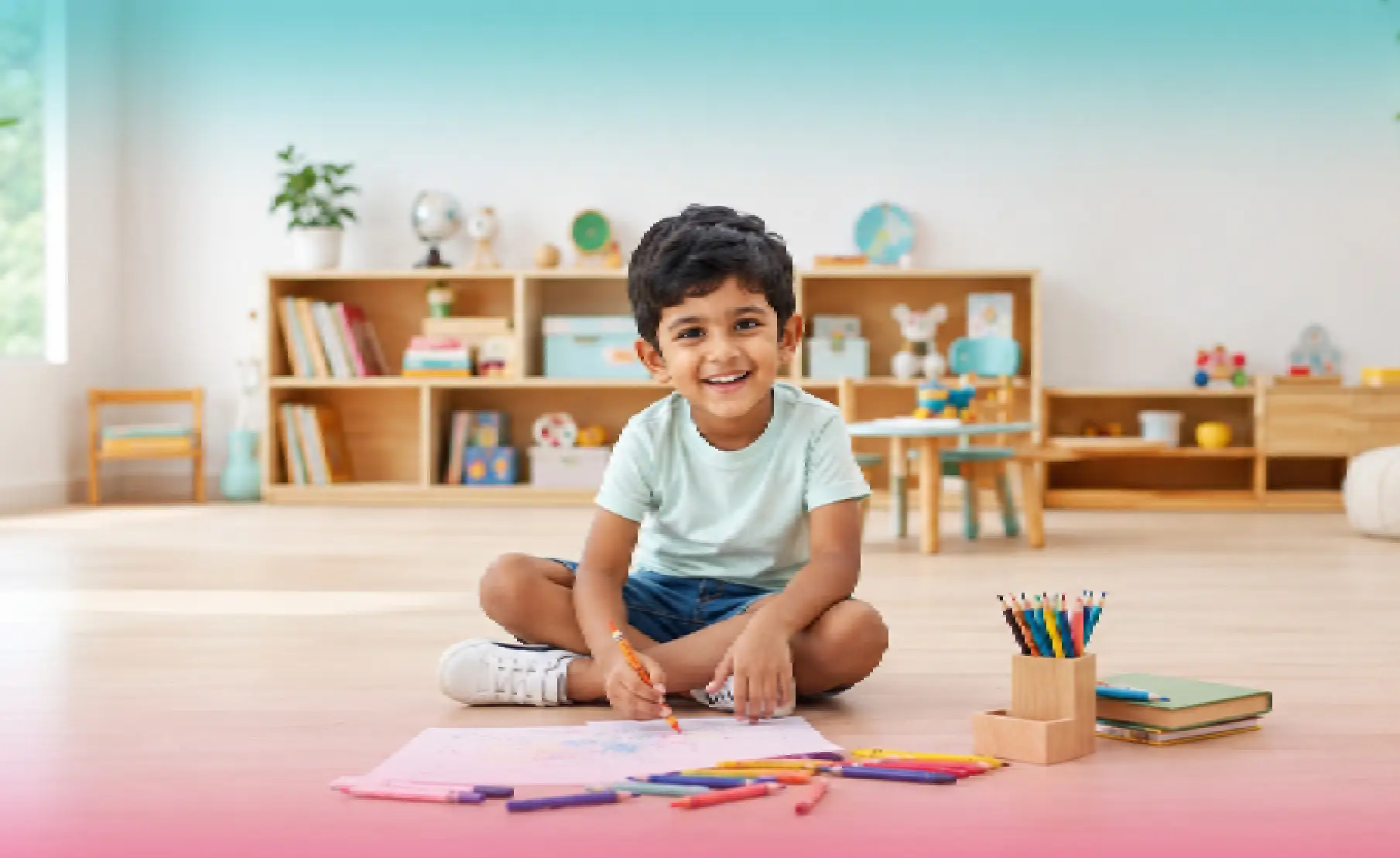 Play school children
